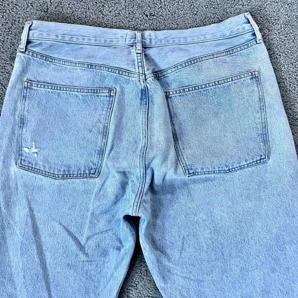 AGOLDE 90's Straight-Leg Jeans -Women's Size 34 -Organic Cotton - Loose Fit -EUC - Picture 5 of 12